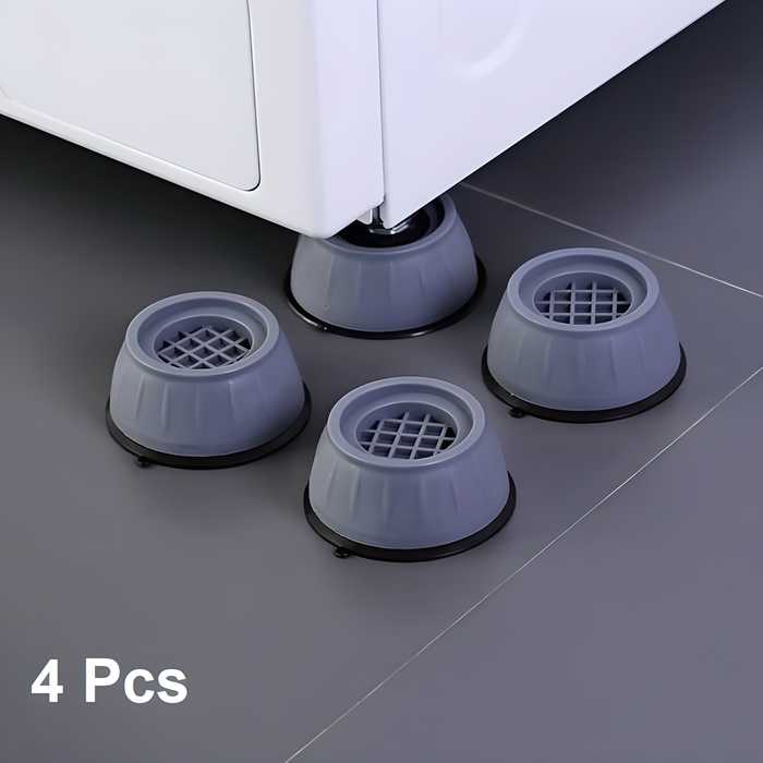 Anti-Vibration Pads for Washing Machine – Shock-Proof Noise Reduction Feet (Pack of 4)